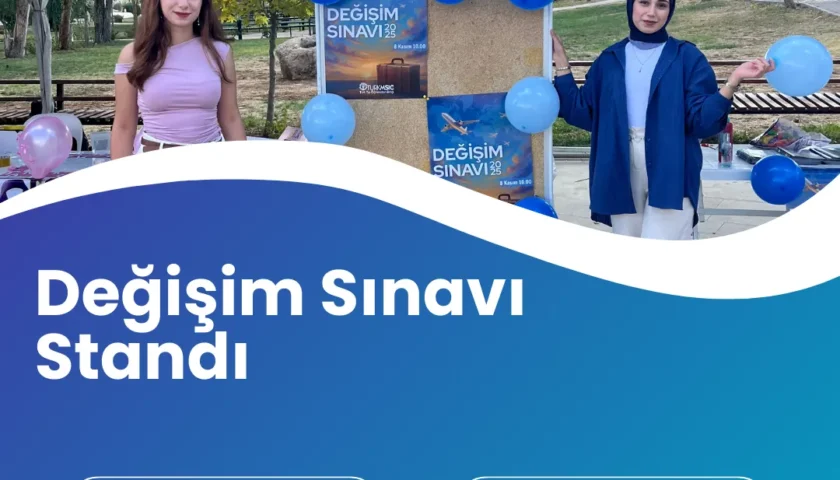 Değişim Sınavı Tanıtım Standı – 22.10.2025